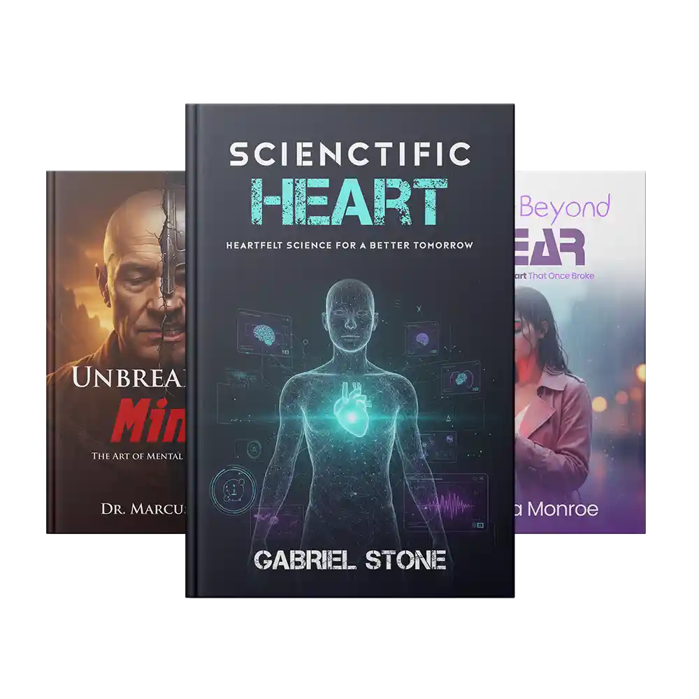 Stack of books representing professional publishing services